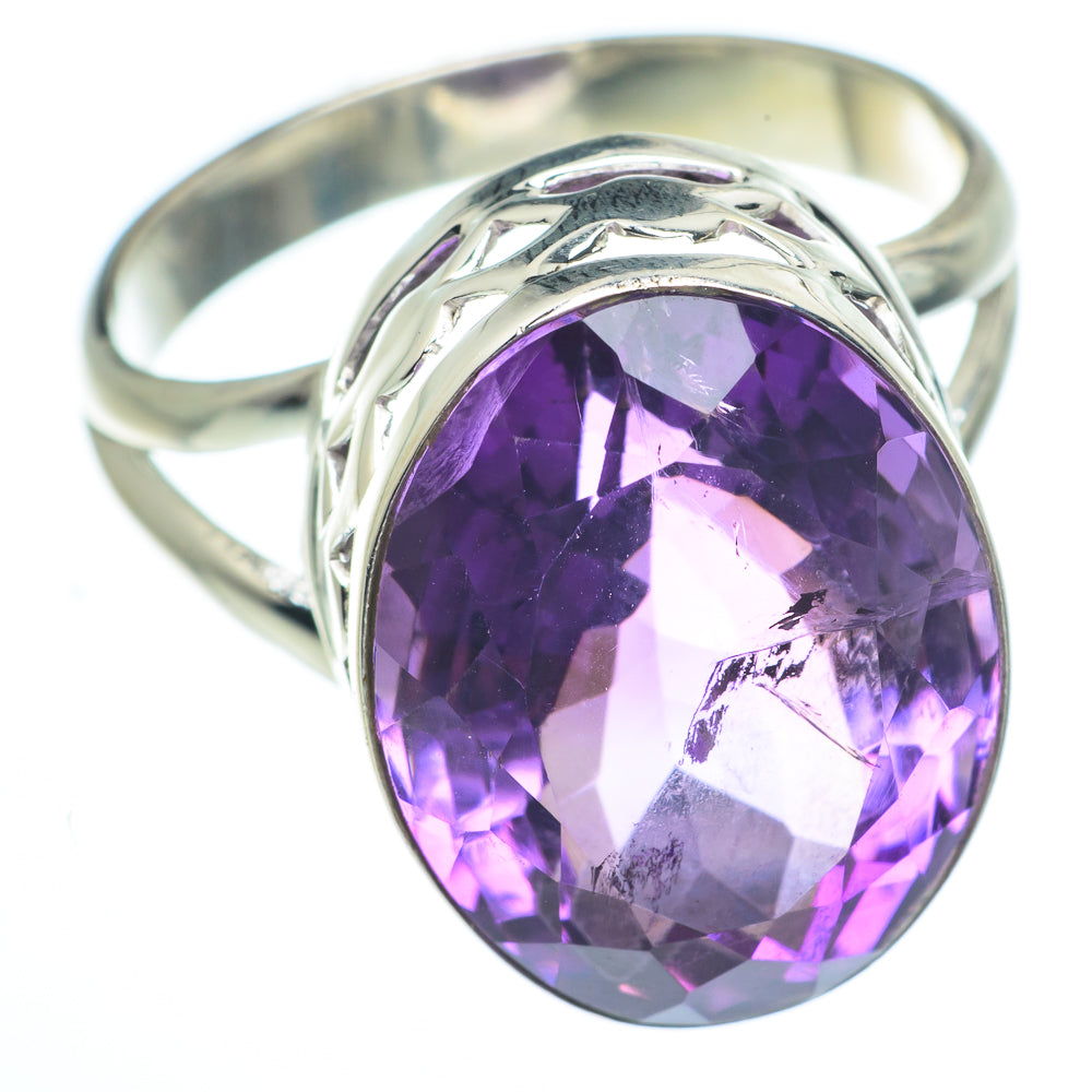 Amethyst Rings handcrafted by Ana Silver Co - RING62806