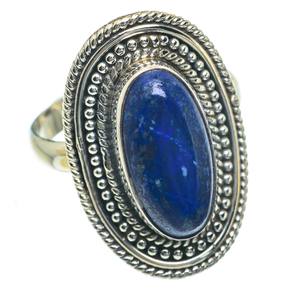 Lapis Lazuli Rings handcrafted by Ana Silver Co - RING62827