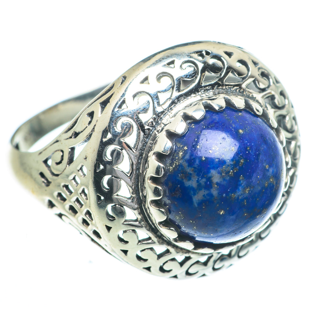 Lapis Lazuli Rings handcrafted by Ana Silver Co - RING62869
