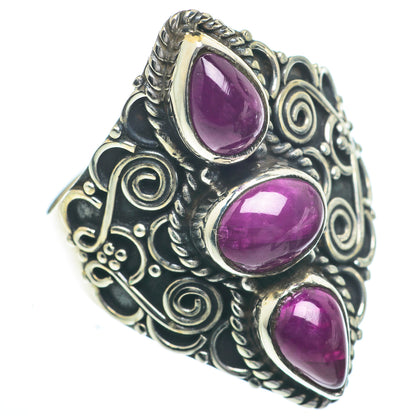 Ruby Rings handcrafted by Ana Silver Co - RING62879