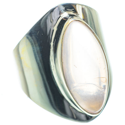 Rose Quartz Rings handcrafted by Ana Silver Co - RING62880