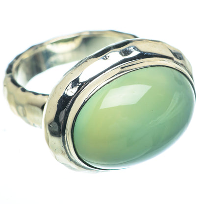 Aqua Chalcedony Rings handcrafted by Ana Silver Co - RING62890
