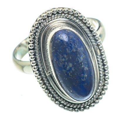Lapis Lazuli Rings handcrafted by Ana Silver Co - RING62912