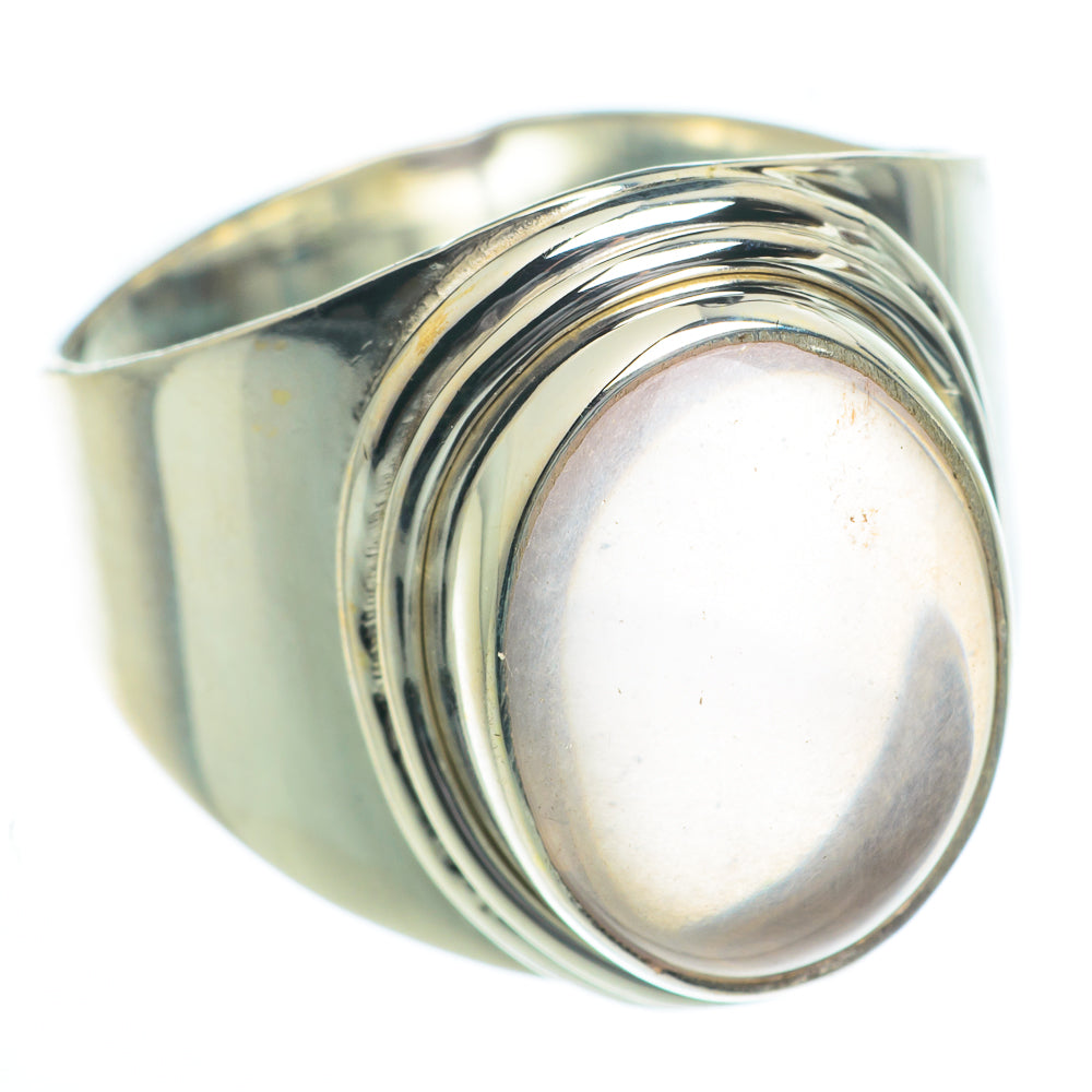 Rose Quartz Rings handcrafted by Ana Silver Co - RING62922