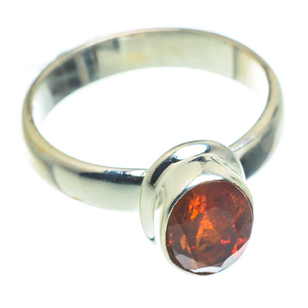 Mandarin Citrine Rings handcrafted by Ana Silver Co - RING62938