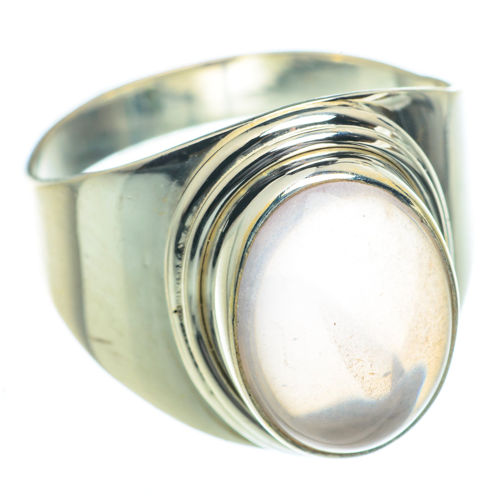 Rose Quartz Rings handcrafted by Ana Silver Co - RING62940