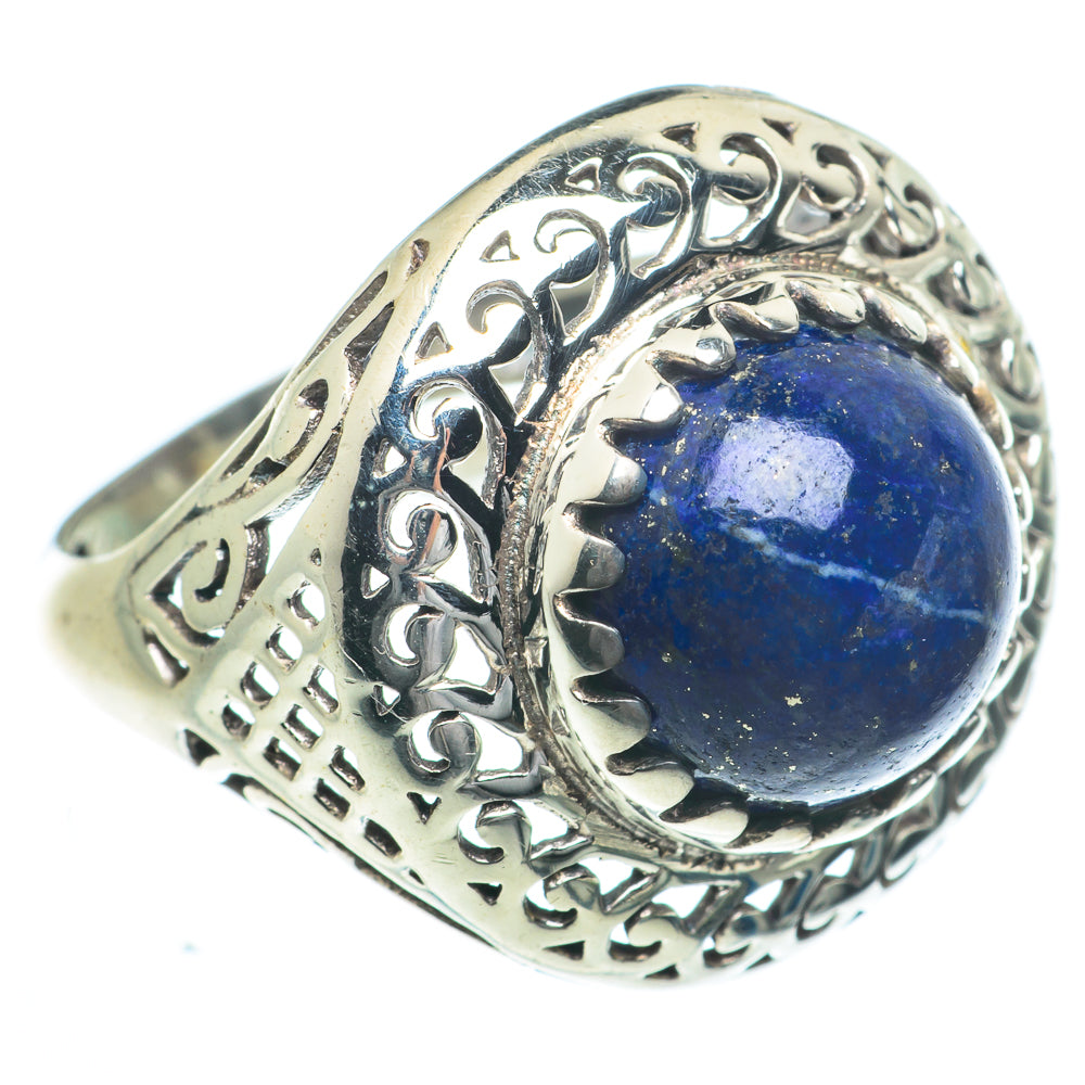 Lapis Lazuli Rings handcrafted by Ana Silver Co - RING62947