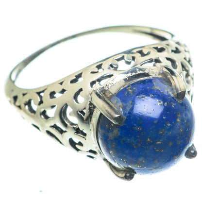 Lapis Lazuli Rings handcrafted by Ana Silver Co - RING62965