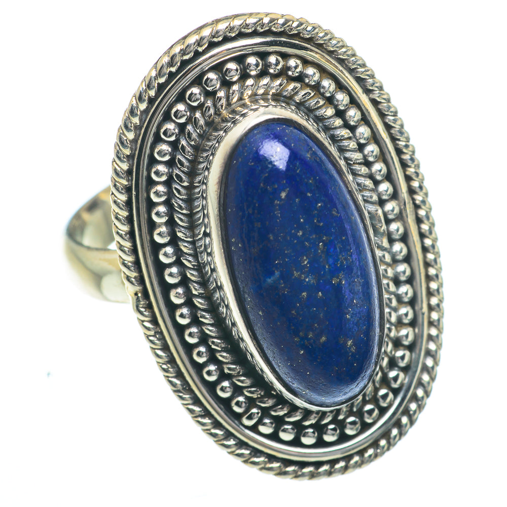 Lapis Lazuli Rings handcrafted by Ana Silver Co - RING62966