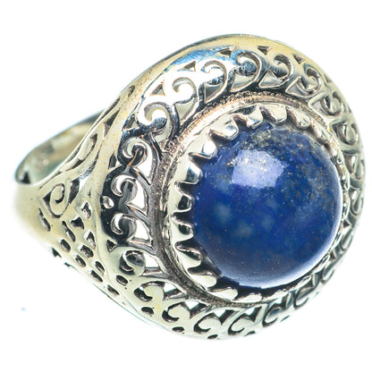 Lapis Lazuli Rings handcrafted by Ana Silver Co - RING62995