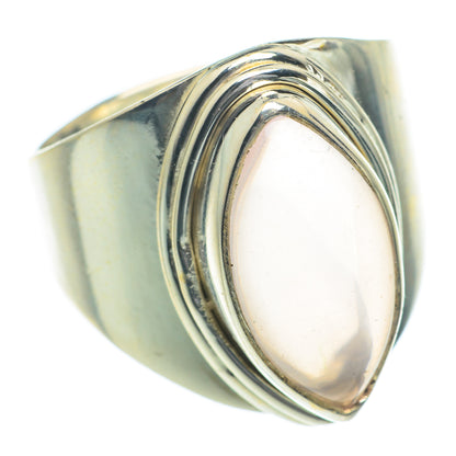 Rose Quartz Rings handcrafted by Ana Silver Co - RING63002