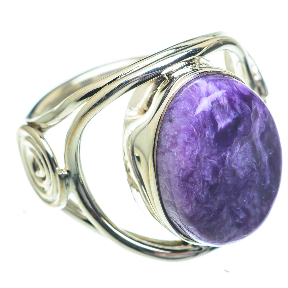 Charoite Rings handcrafted by Ana Silver Co - RING63007