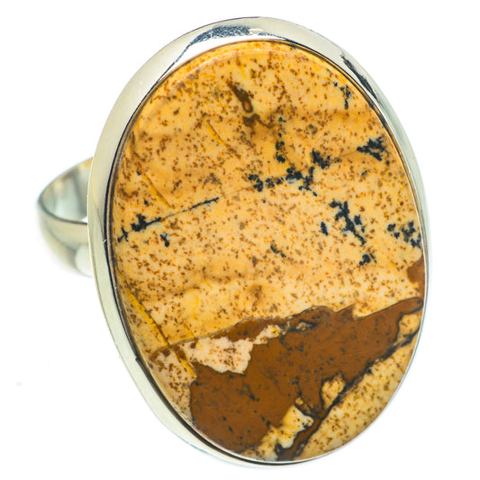 Picture Jasper Rings handcrafted by Ana Silver Co - RING63028