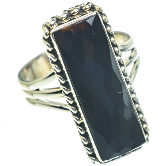 Black Onyx Rings handcrafted by Ana Silver Co - RING63031
