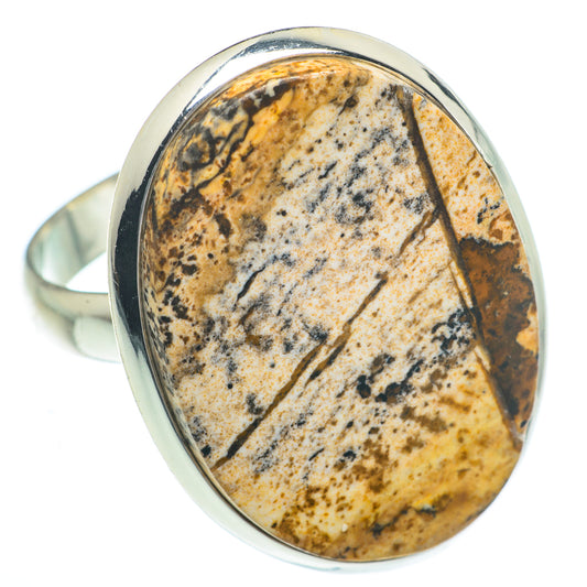 Picture Jasper Rings handcrafted by Ana Silver Co - RING63040