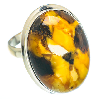 Amber Rings handcrafted by Ana Silver Co - RING63041