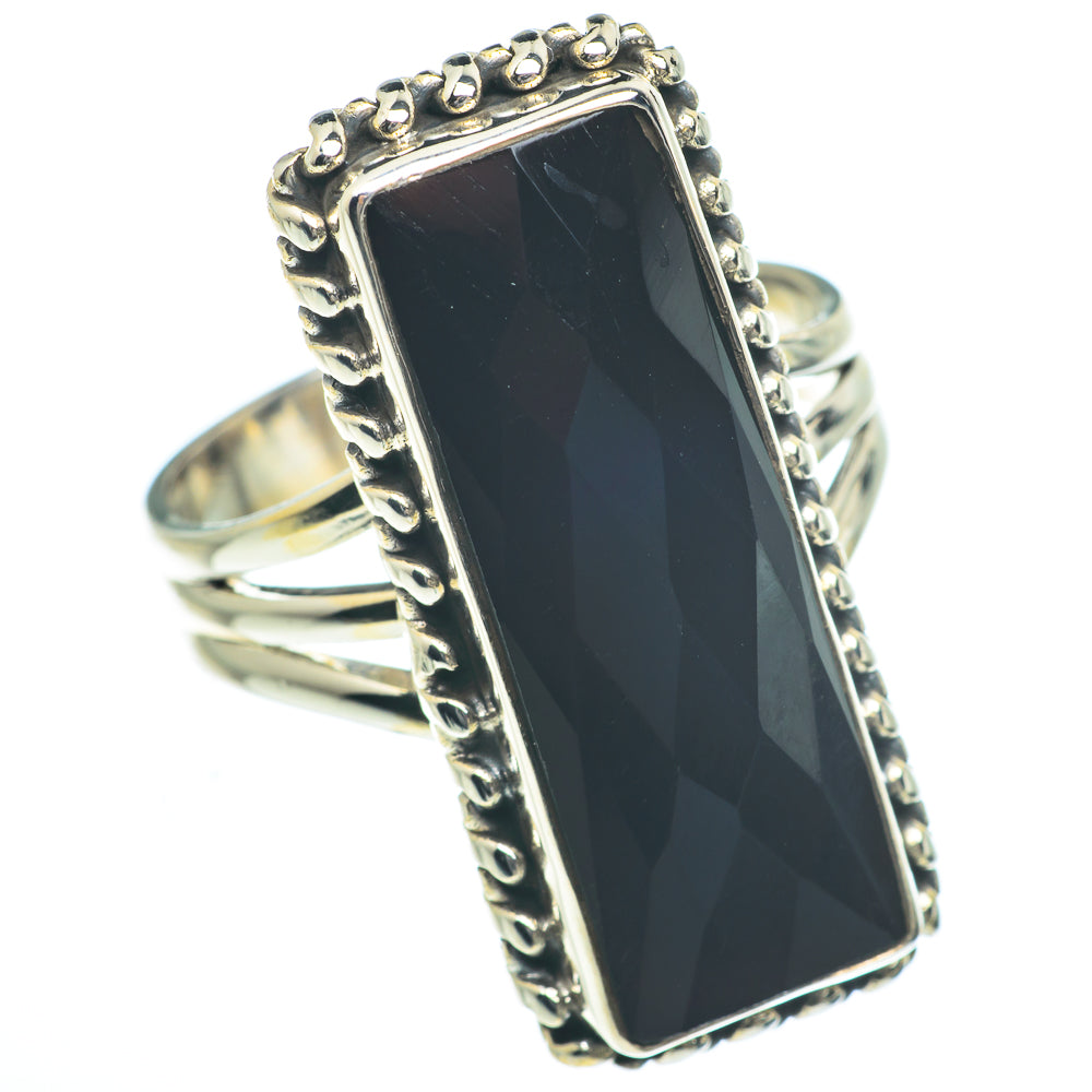 Black Onyx Rings handcrafted by Ana Silver Co - RING63046