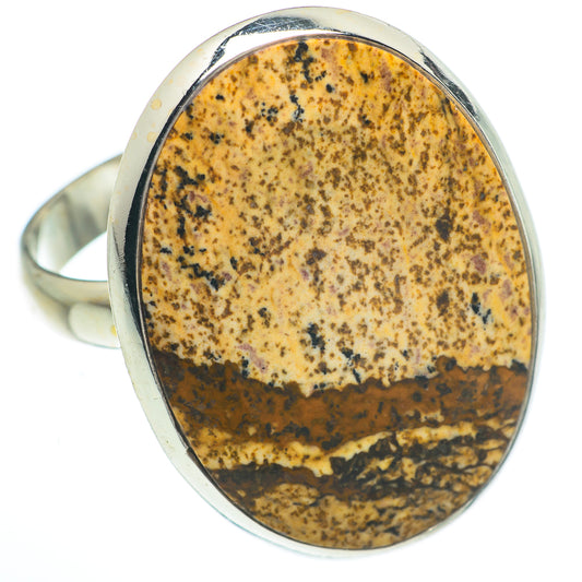 Picture Jasper Rings handcrafted by Ana Silver Co - RING63053