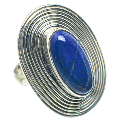 Lapis Lazuli Rings handcrafted by Ana Silver Co - RING63057
