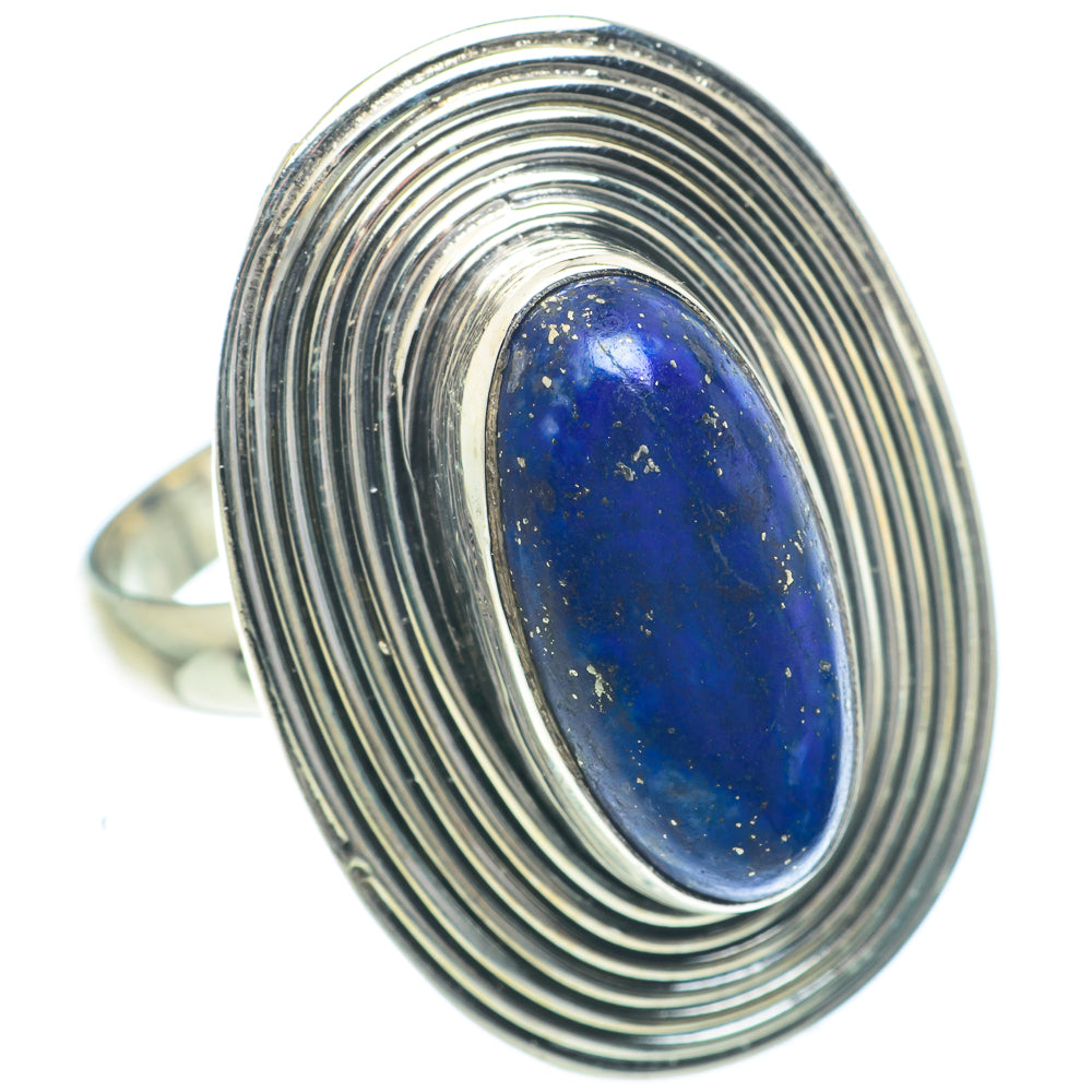 Lapis Lazuli Rings handcrafted by Ana Silver Co - RING63076