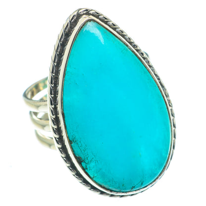 Peruvian Amazonite Rings handcrafted by Ana Silver Co - RING63082