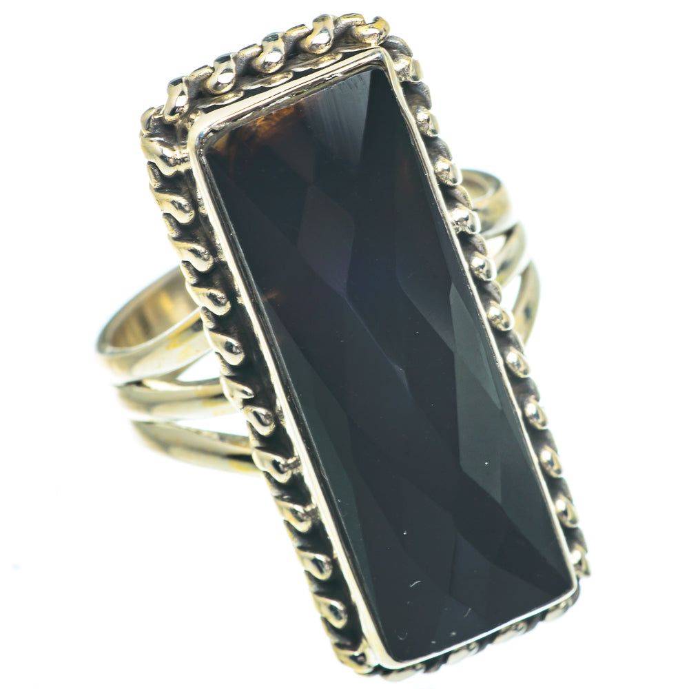Black Onyx Rings handcrafted by Ana Silver Co - RING63090