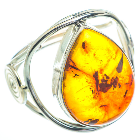 Baltic Amber Rings handcrafted by Ana Silver Co - RING63100