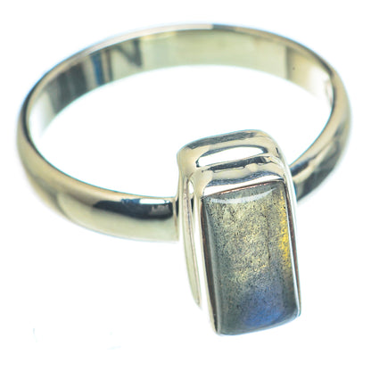 Labradorite Rings handcrafted by Ana Silver Co - RING63114