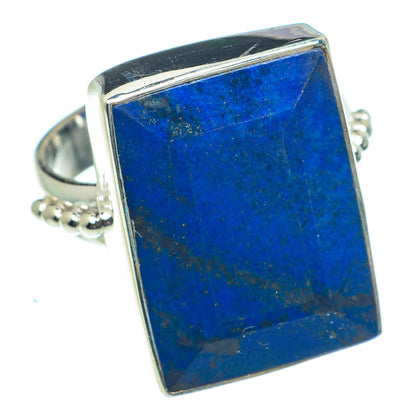 Lapis Lazuli Rings handcrafted by Ana Silver Co - RING63117
