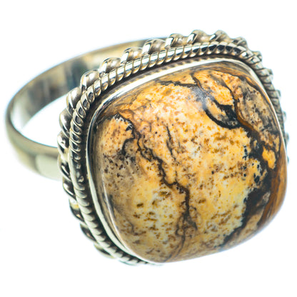 Picture Jasper Rings handcrafted by Ana Silver Co - RING63121