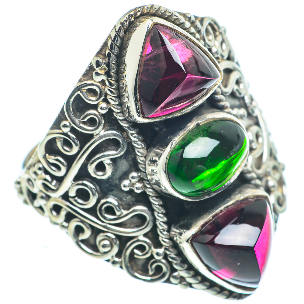 Garnet Rings handcrafted by Ana Silver Co - RING63137