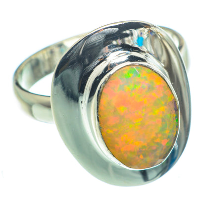 Ethiopian Opal Rings handcrafted by Ana Silver Co - RING63139