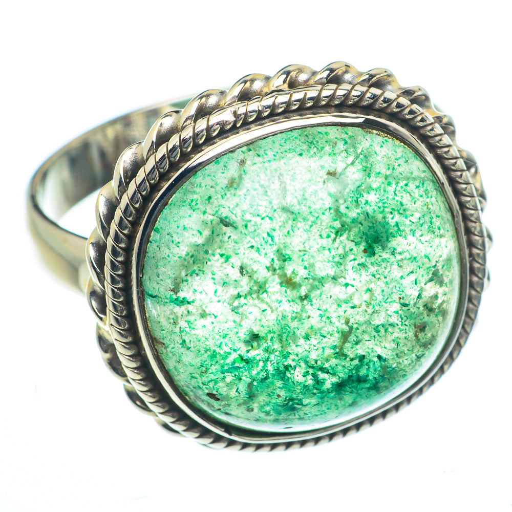 Green Aventurine Rings handcrafted by Ana Silver Co - RING63146