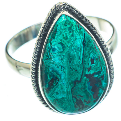 Chrysocolla Rings handcrafted by Ana Silver Co - RING63147