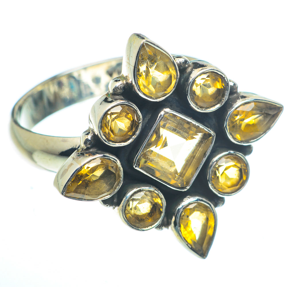 Citrine Rings handcrafted by Ana Silver Co - RING63151
