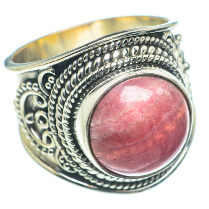 Rhodochrosite Rings handcrafted by Ana Silver Co - RING63152