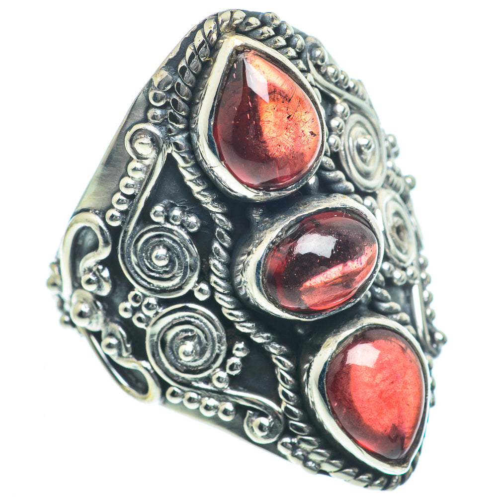 Garnet Rings handcrafted by Ana Silver Co - RING63154