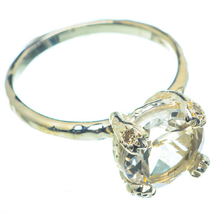 White Quartz Rings handcrafted by Ana Silver Co - RING63162