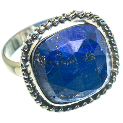 Lapis Lazuli Rings handcrafted by Ana Silver Co - RING63168