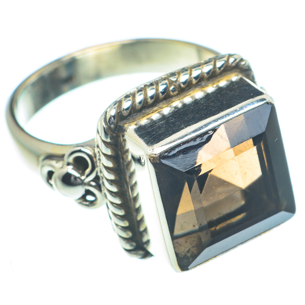 Smoky Quartz Rings handcrafted by Ana Silver Co - RING63175