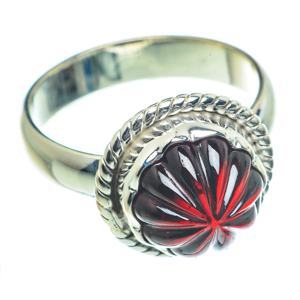 Garnet Rings handcrafted by Ana Silver Co - RING63182