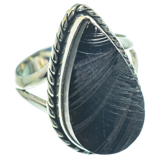 Shungite Rings handcrafted by Ana Silver Co - RING63188