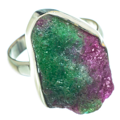 Ruby Zoisite Rings handcrafted by Ana Silver Co - RING63191