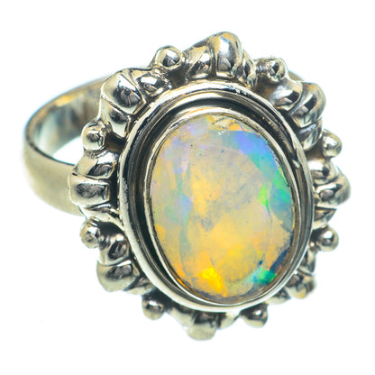 Ethiopian Opal Rings handcrafted by Ana Silver Co - RING63193