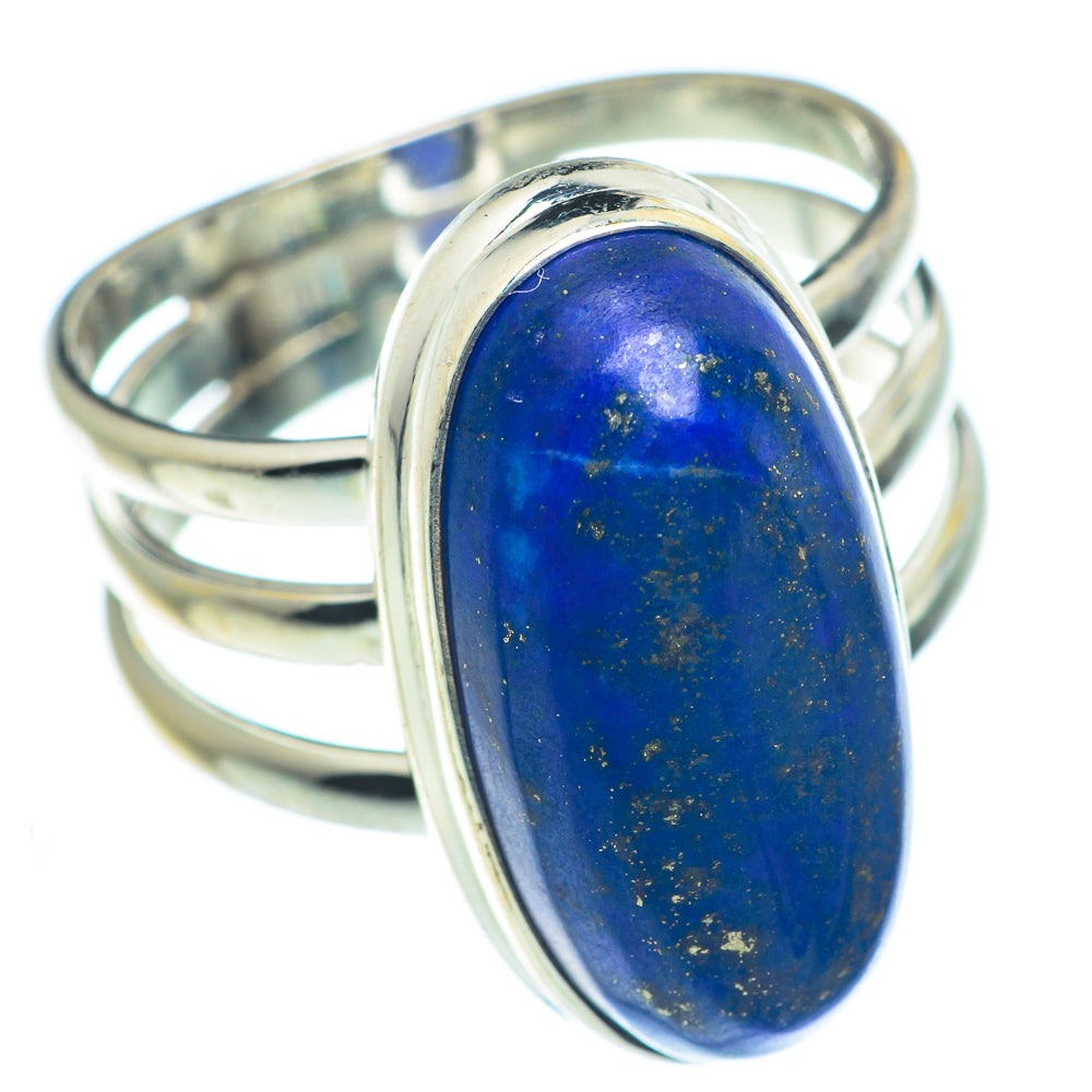 Lapis Lazuli Rings handcrafted by Ana Silver Co - RING63196