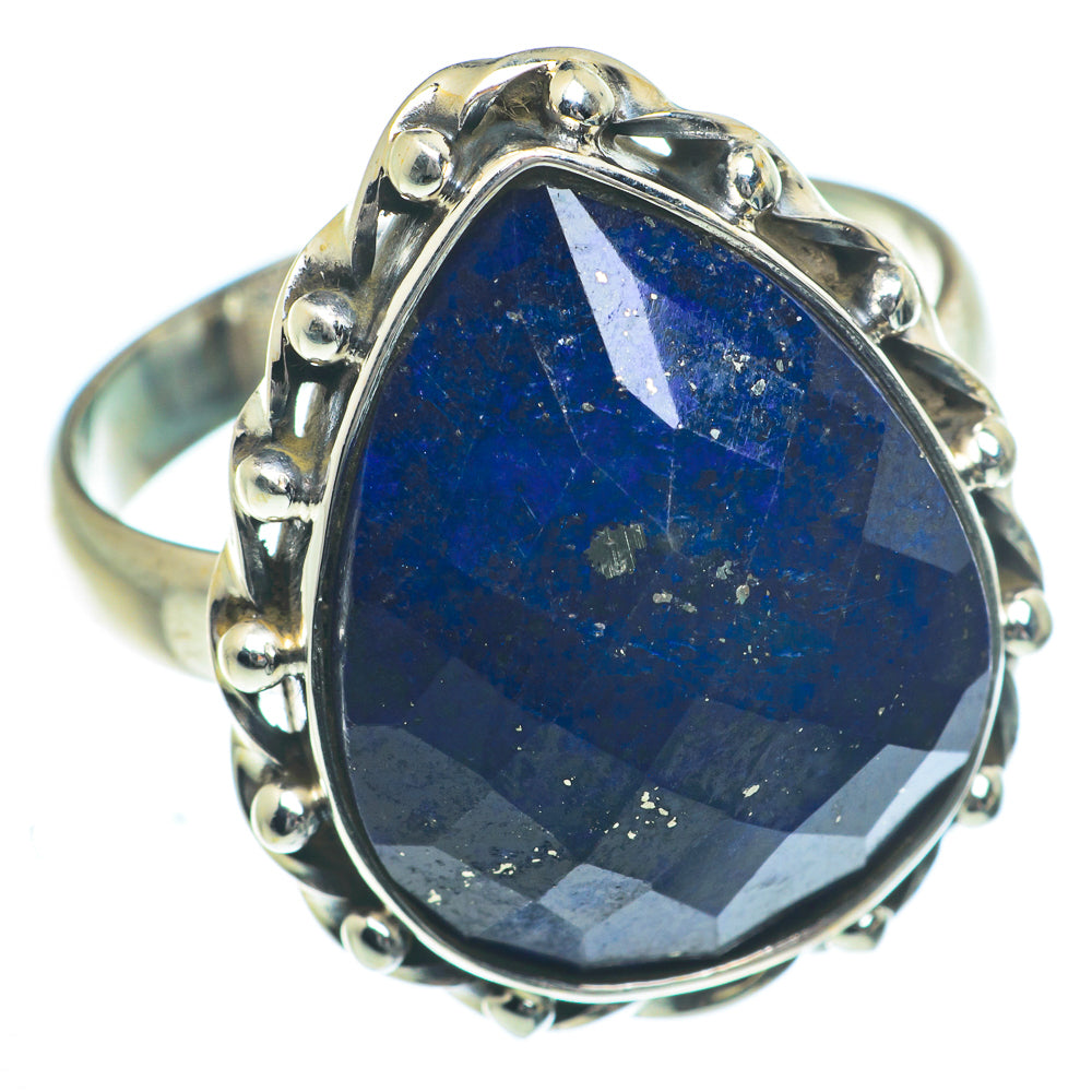 Lapis Lazuli Rings handcrafted by Ana Silver Co - RING63198