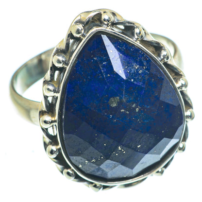 Lapis Lazuli Rings handcrafted by Ana Silver Co - RING63198