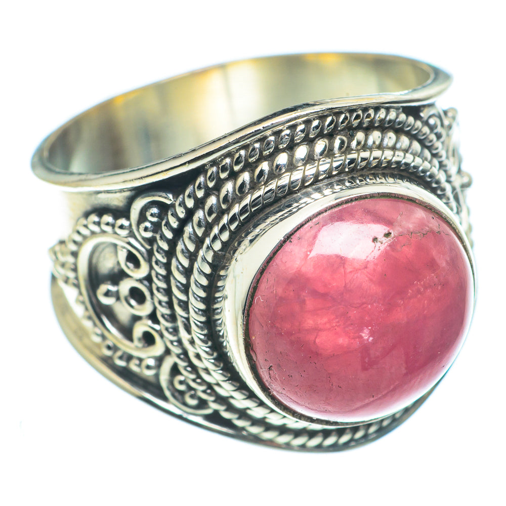 Rhodochrosite Rings handcrafted by Ana Silver Co - RING63208