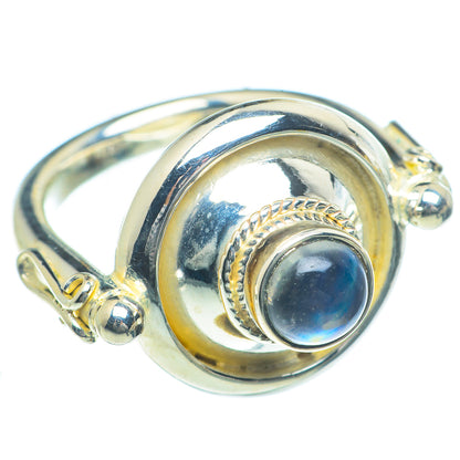 Rainbow Moonstone Rings handcrafted by Ana Silver Co - RING63216