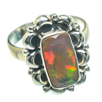 Ethiopian Opal Rings handcrafted by Ana Silver Co - RING63220